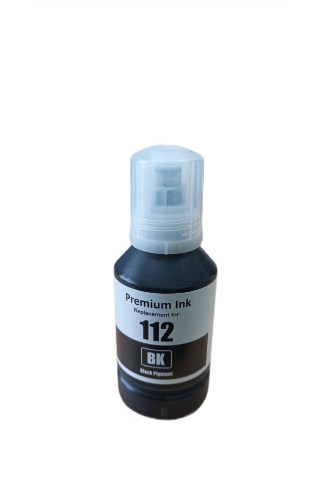 Epson Ecotank 112 Siyah Uyumlu Mürekkep 127 Ml C13t06c14a