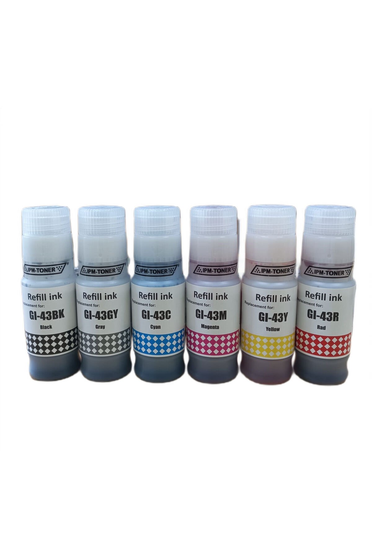 GI-43 Muadil Mürekkep Seti 6 Renk Pıxma G540/G640