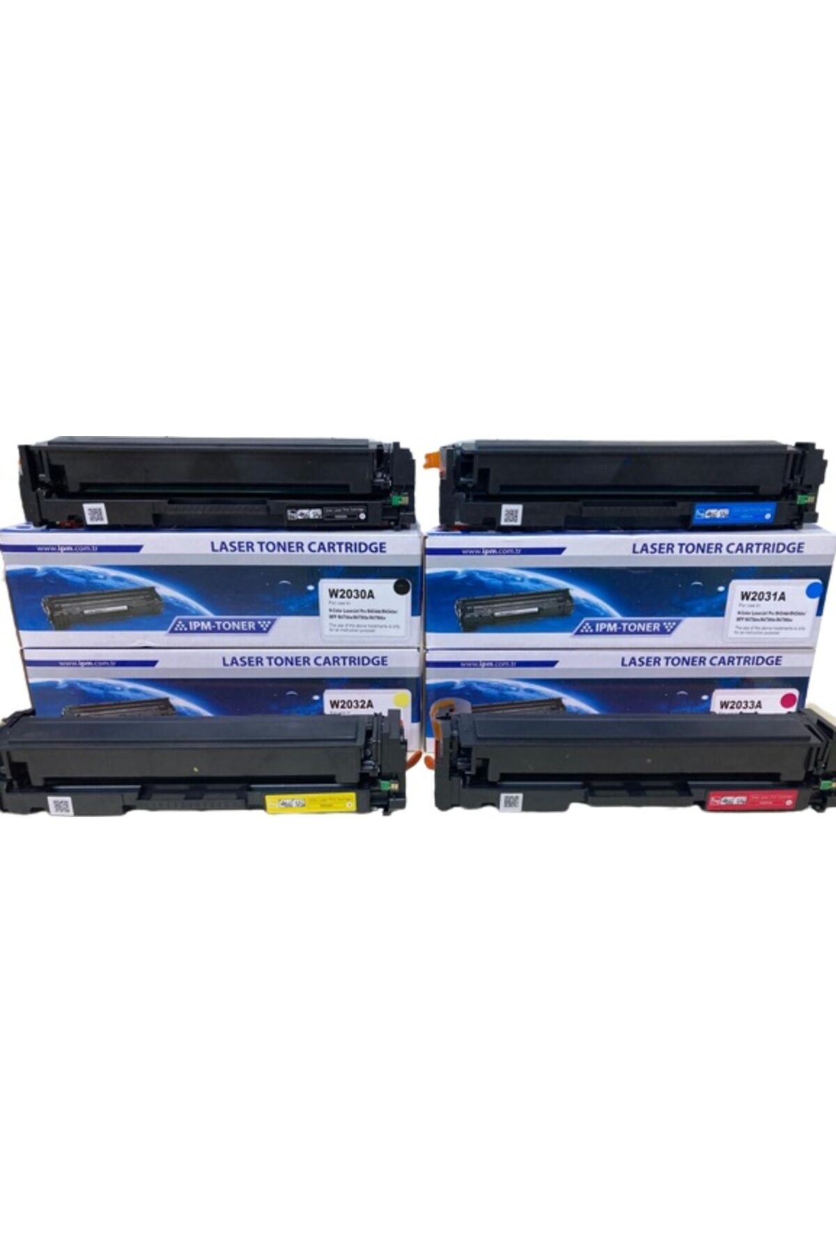 Hp 415A-W2030A Renkli Muadil Chipli Toner Seti