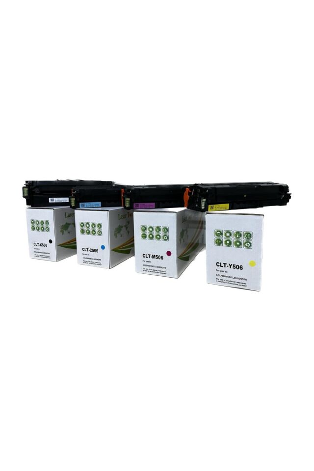 Samsung C-M-Y-K506L Muadil Toner Seti- Clp-680/Clt-K506L/Su175A