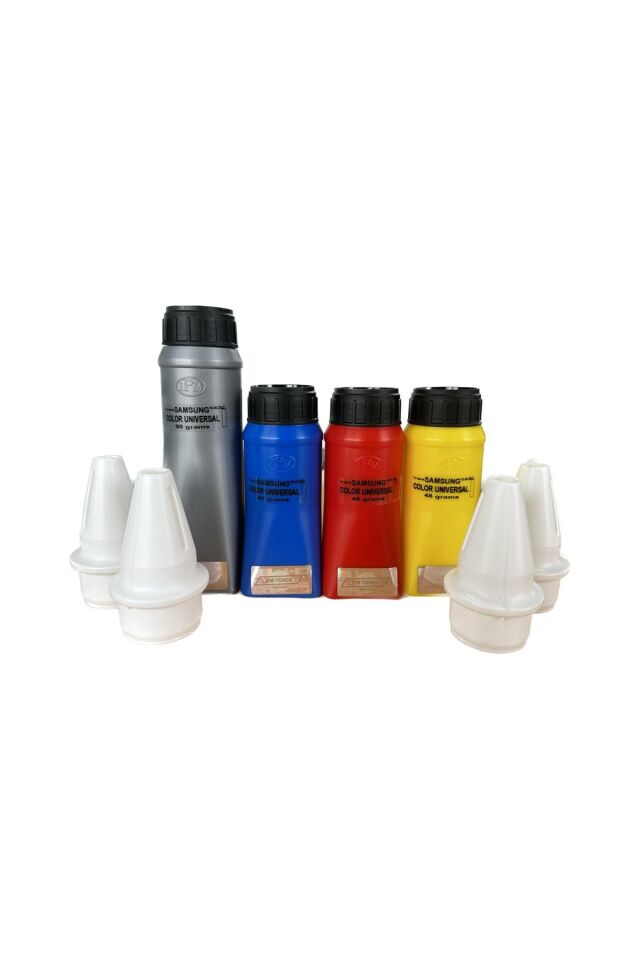 Samsung Renkli Muadil Toner Tozu Set /406 Clp360 /Clp365 / Clx3300/ 3305/ C410