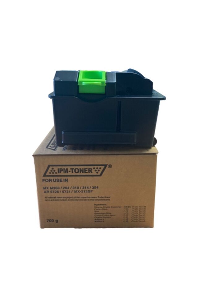 Sharp Mx M260 Muadil Toner Mx M260/264/310/314/354 Chipli 700 Gr