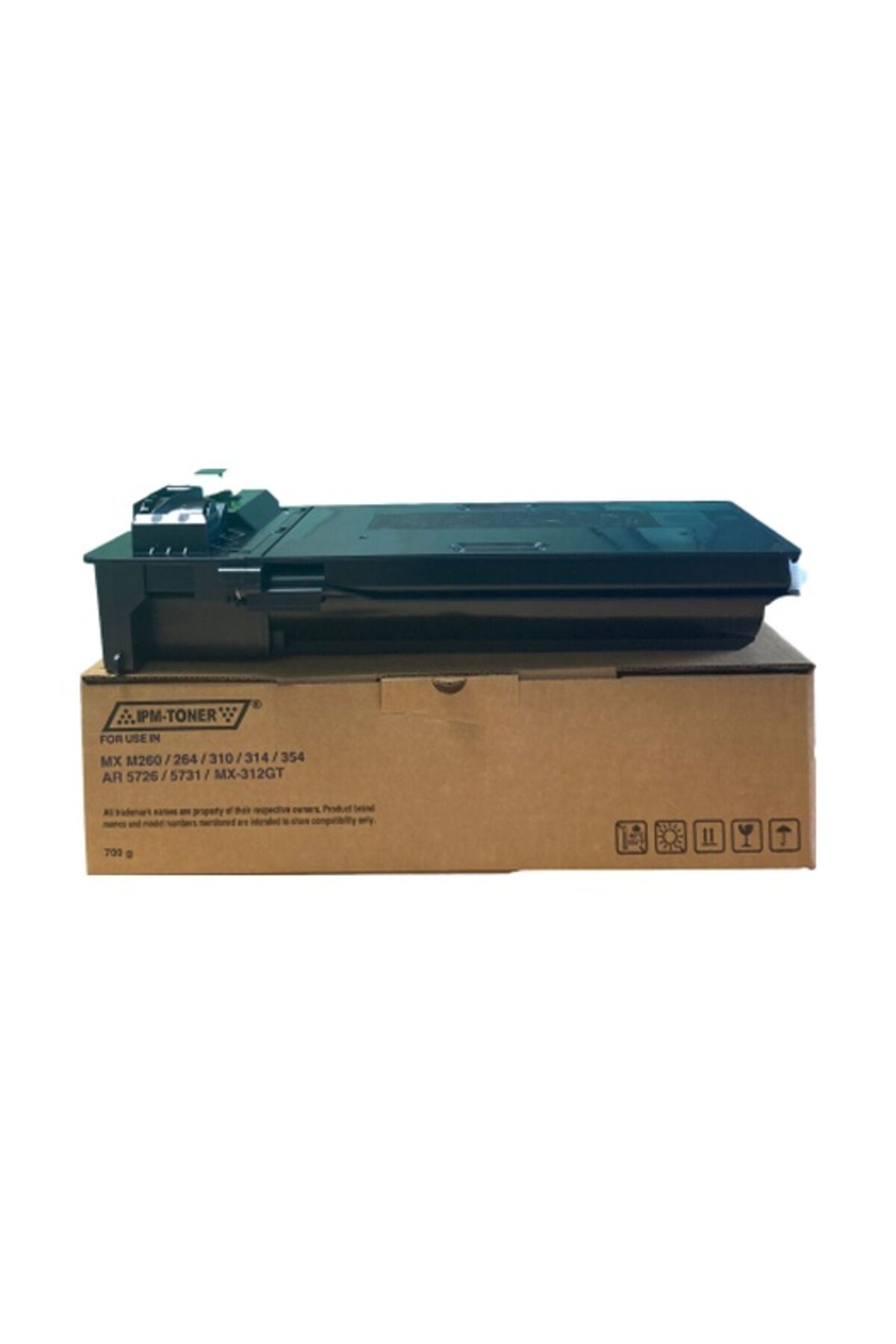 Sharp Mx M260 Muadil Toner Mx M260/264/310/314/354 Chipli 700 Gr