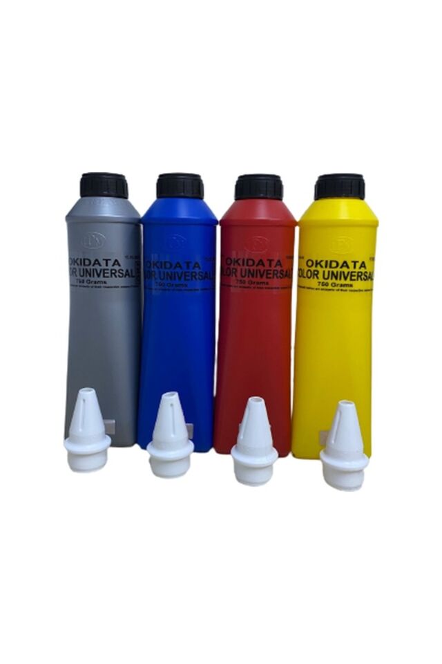 Oki Universal Renkli Toner Tozu Seti 750 Gr.  Uyumlu