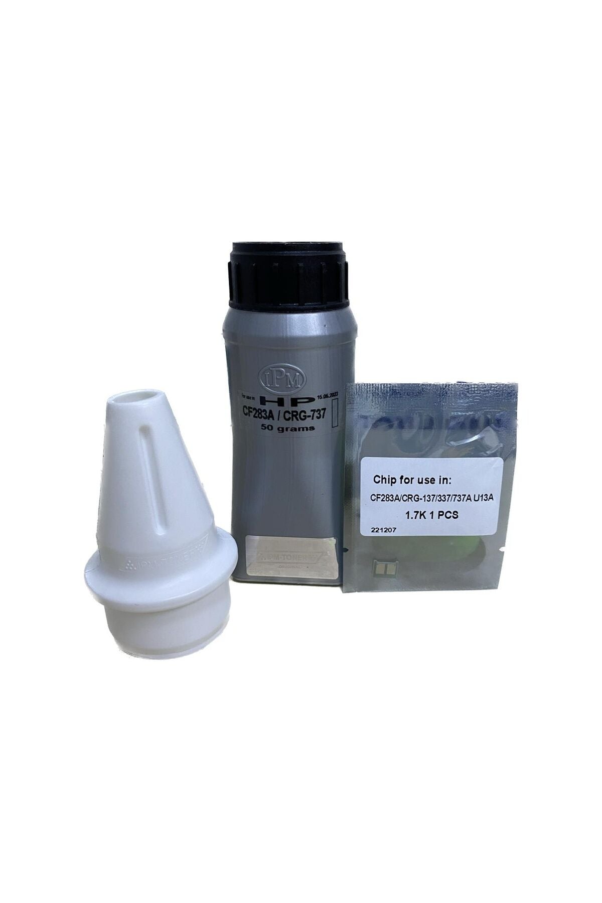 Hp Cf283a - Crg737 /hp M201a/ M125a Uyumlu Toner Tozu 50gr + Chip