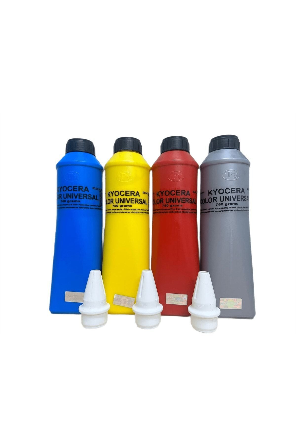 Tüm Kyocera Renkli Makinalara Uyumlu Toner Tozu Seti 750 Gr