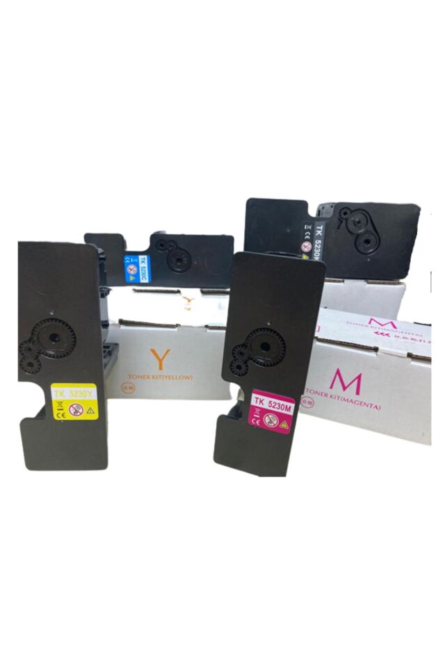 P5021 / M5521 Tk-5230 4 Renk Set Çipli