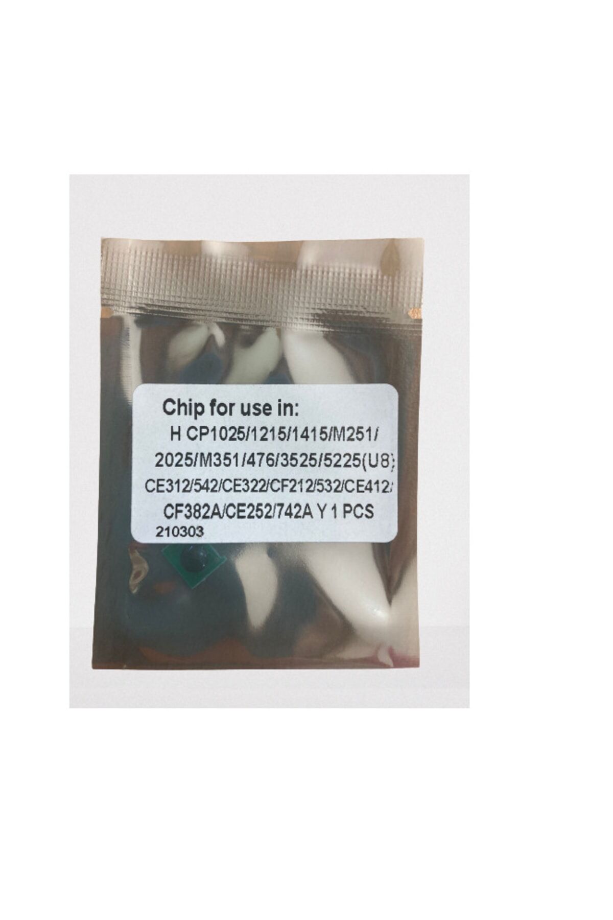 Hp Cp1025 / 1215 Yellow Chip