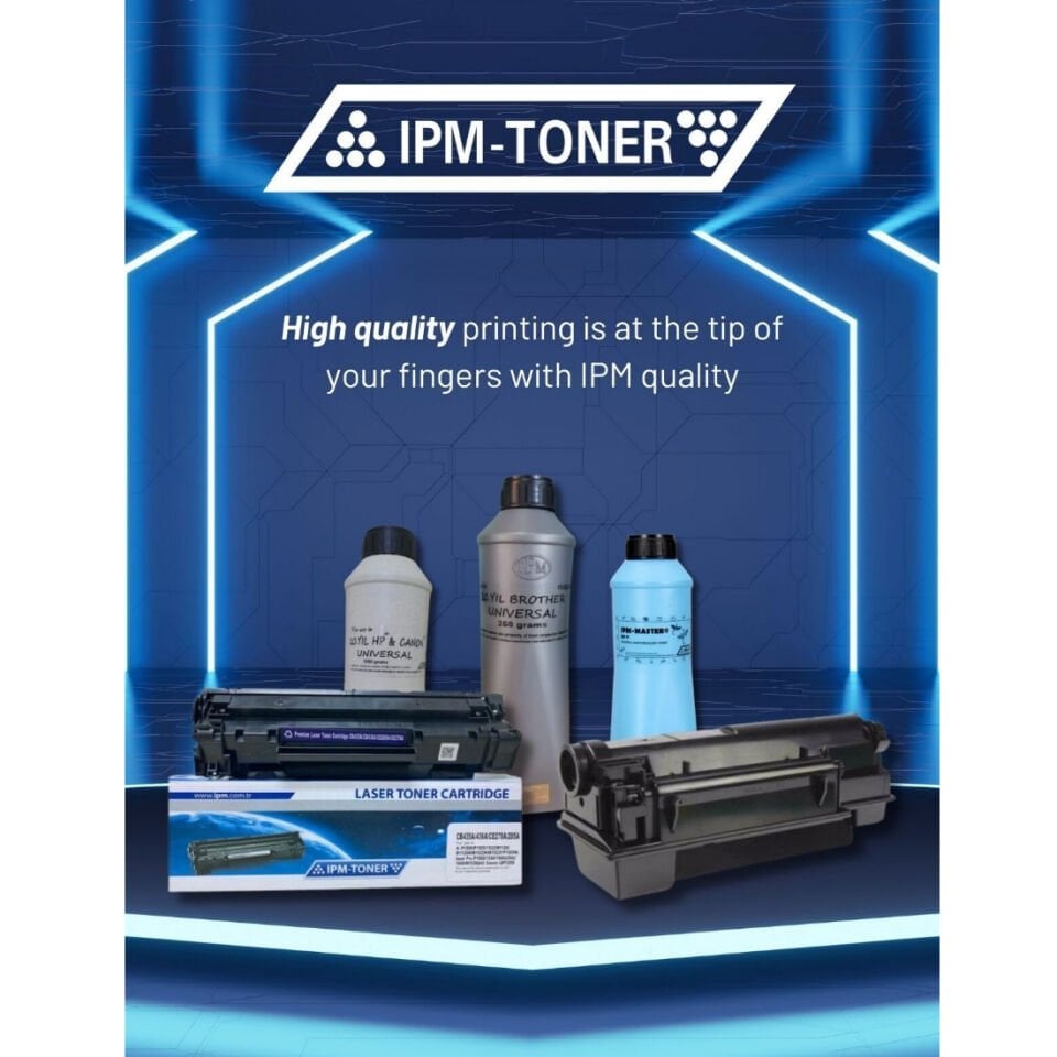 HP SPHERICAL COLOR UNIVARSAL CYAN ŞİŞE TONER 750gr